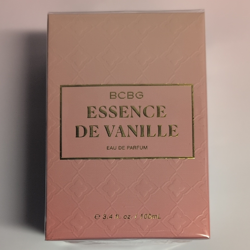 BCBG Essence de Vanille Eau de Parfum in Pink Box 3.4 fl. oz. / 100 ml